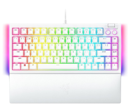 Klawiatura RAZER BlackWidow V4 75% White RZ03-05001700-R3M1